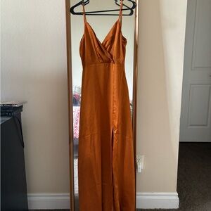 Lulus orange dress. Size XS